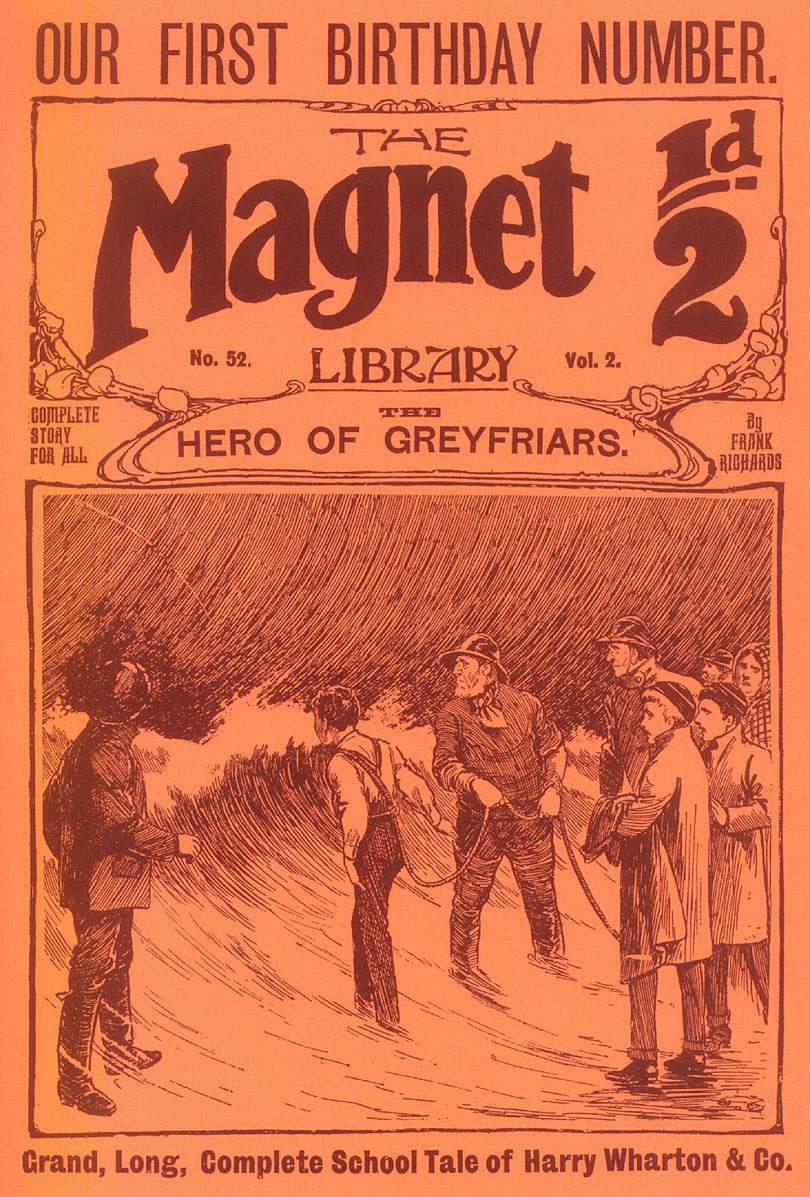 Book Cover For The Magnet 52 - The Hero of Greyfriars