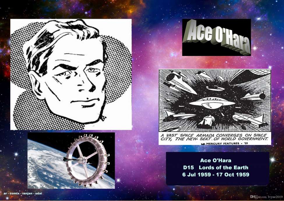 Comic Book Cover For Ace O'Hara 15 - Lords of The Earth