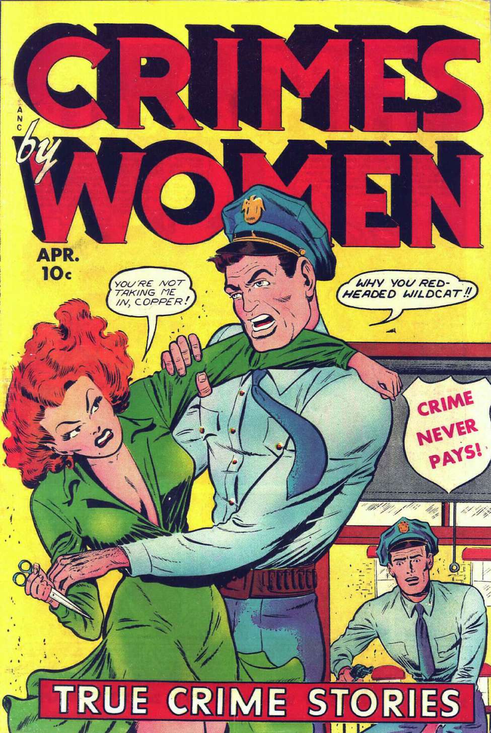 Comic Book Cover For Crimes By Women 12 - Version 1