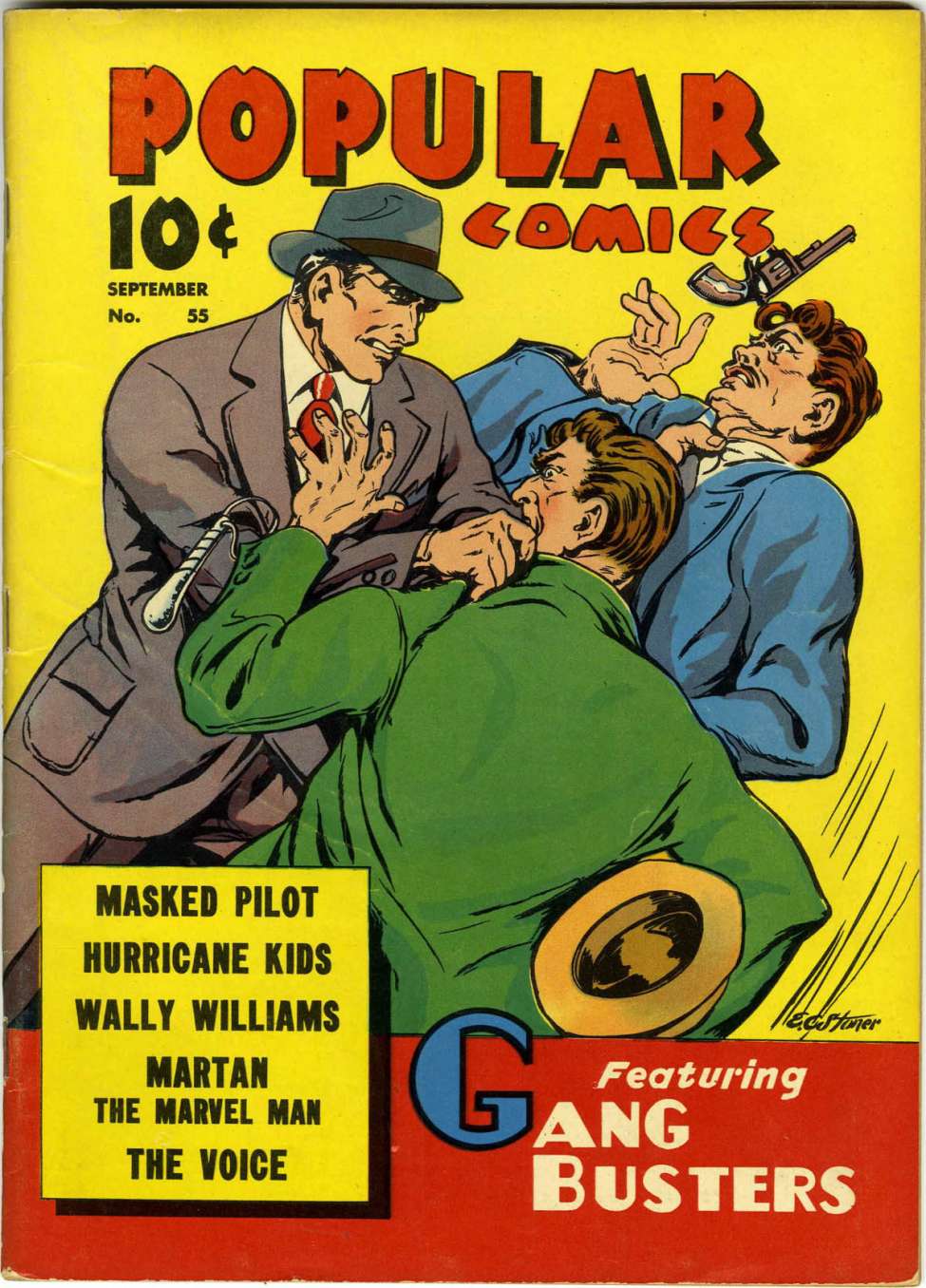 Book Cover For Popular Comics 55