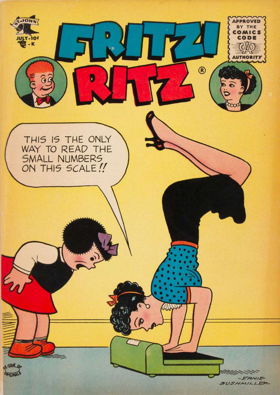Comic Book Cover For Fritzi Ritz 55