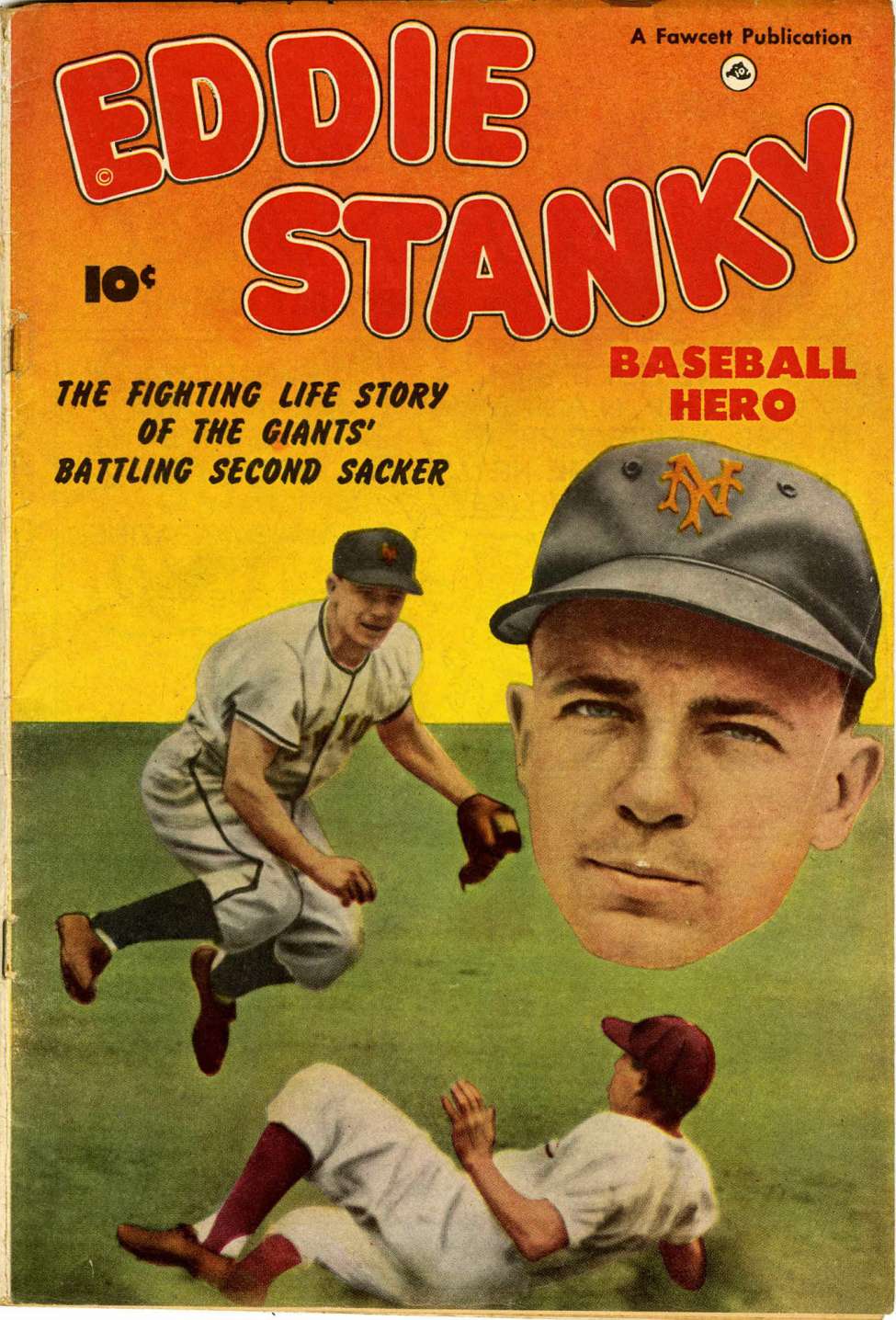 Comic Book Cover For Eddie Stanky