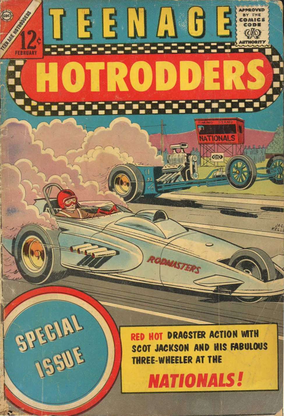 Comic Book Cover For Teenage Hotrodders 6