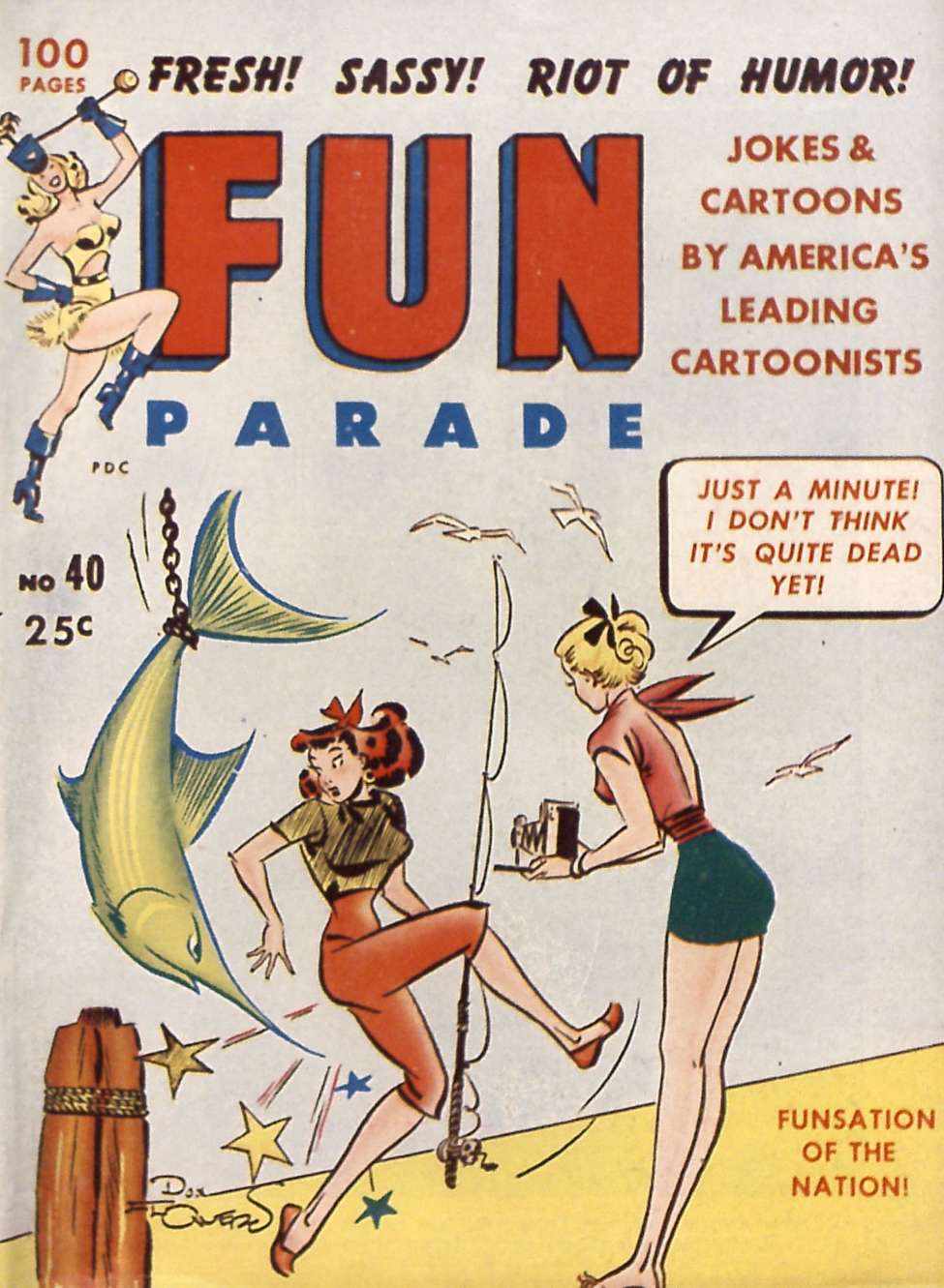 Book Cover For Army & Navy Fun Parade 40