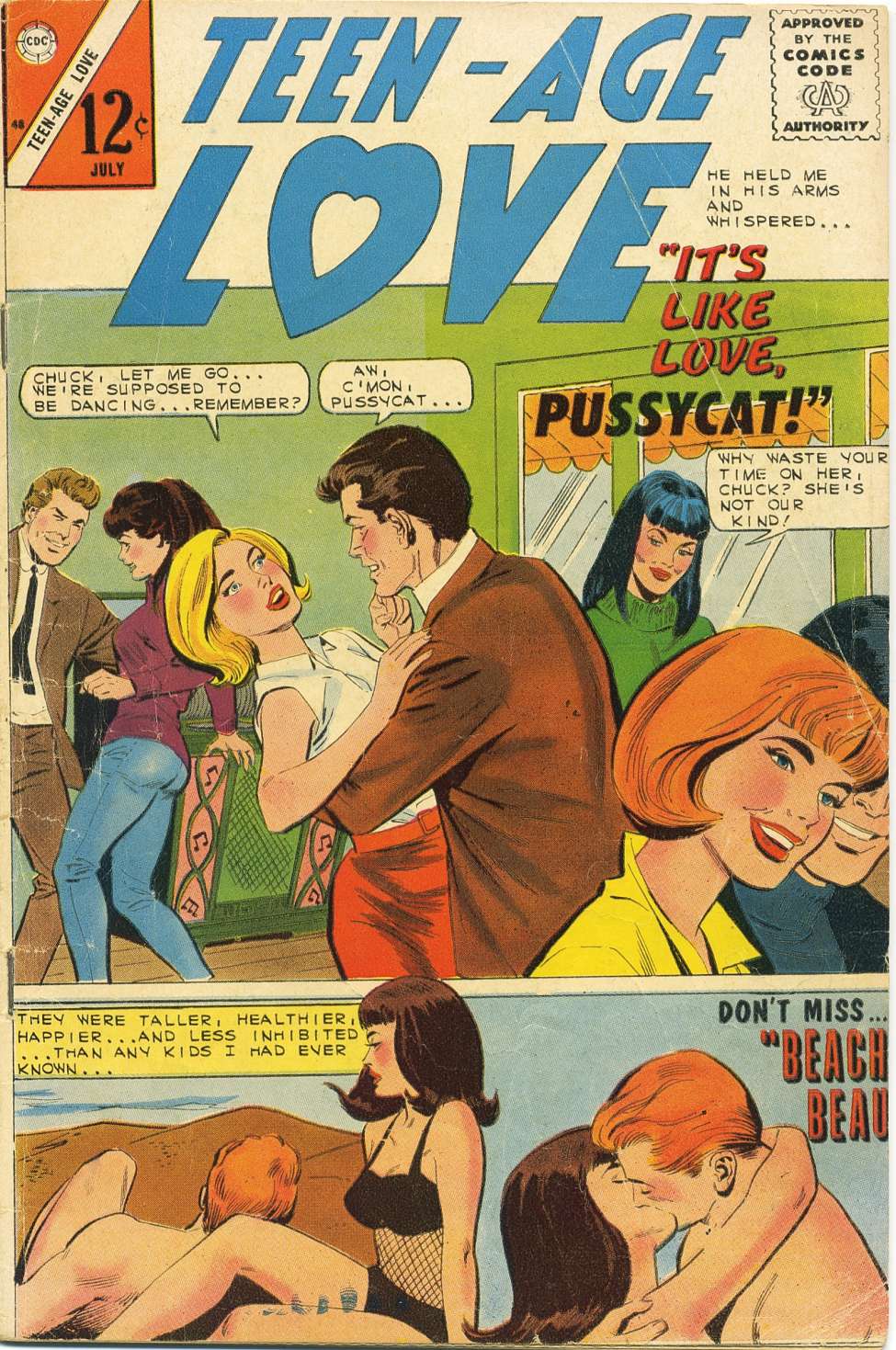 Book Cover For Teen-Age Love 48