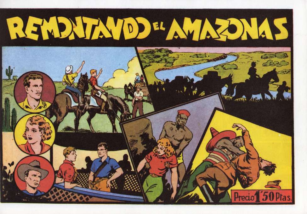 Comic Book Cover For Aventuras de Juan y Luis 3 - Remontando el Amazonas
