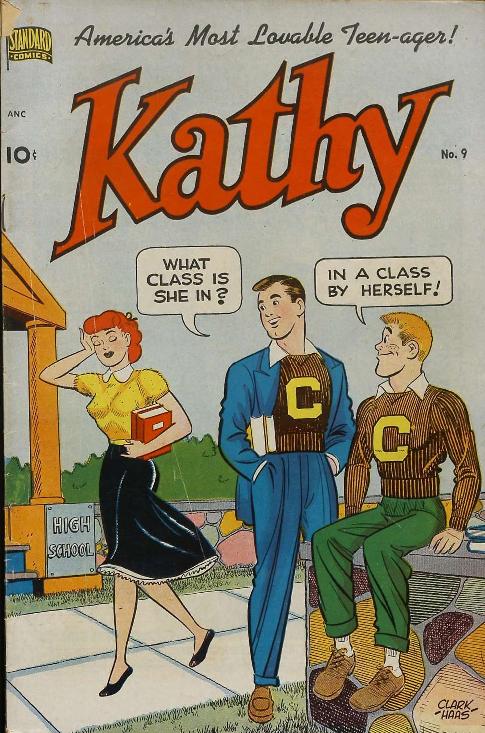 Comic Book Cover For Kathy 9