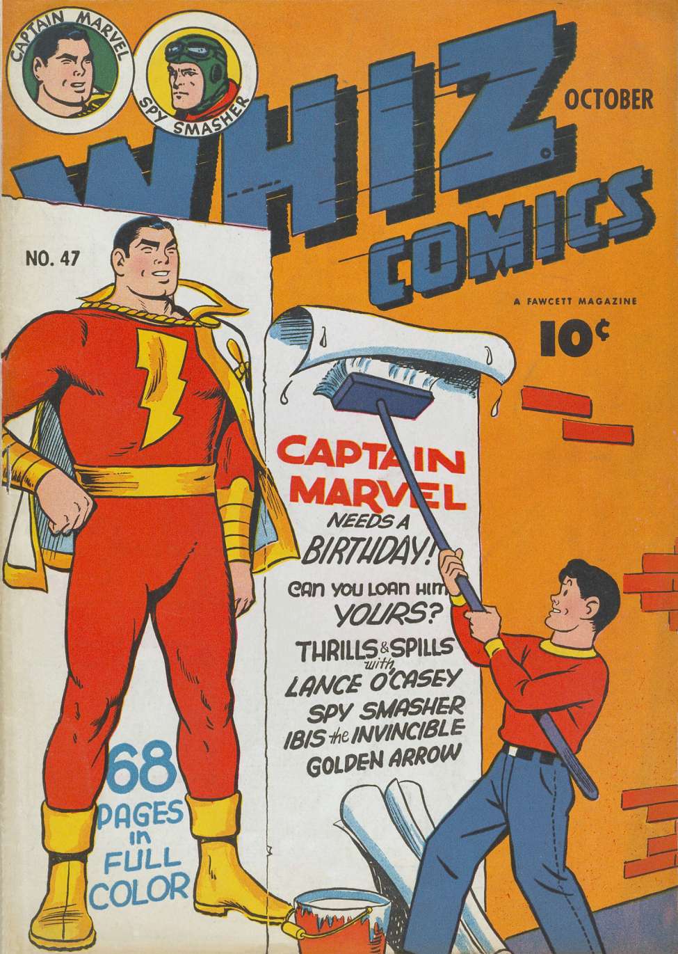 Book Cover For Whiz Comics 47