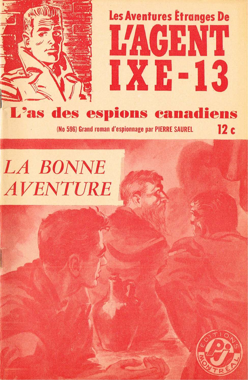 Book Cover For L'Agent IXE-13 v2 596 - La bonne aventure