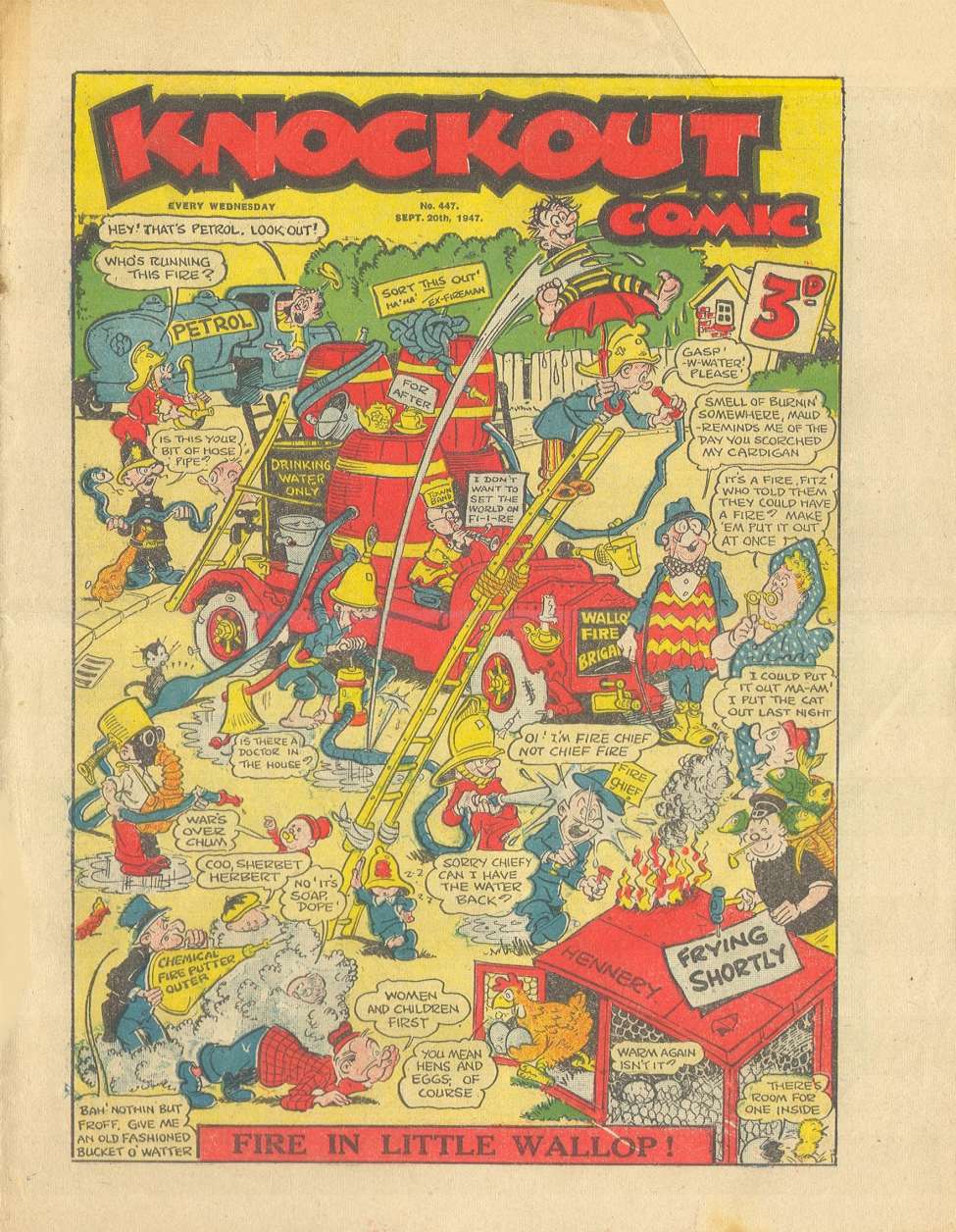Comic Book Cover For Knockout 447