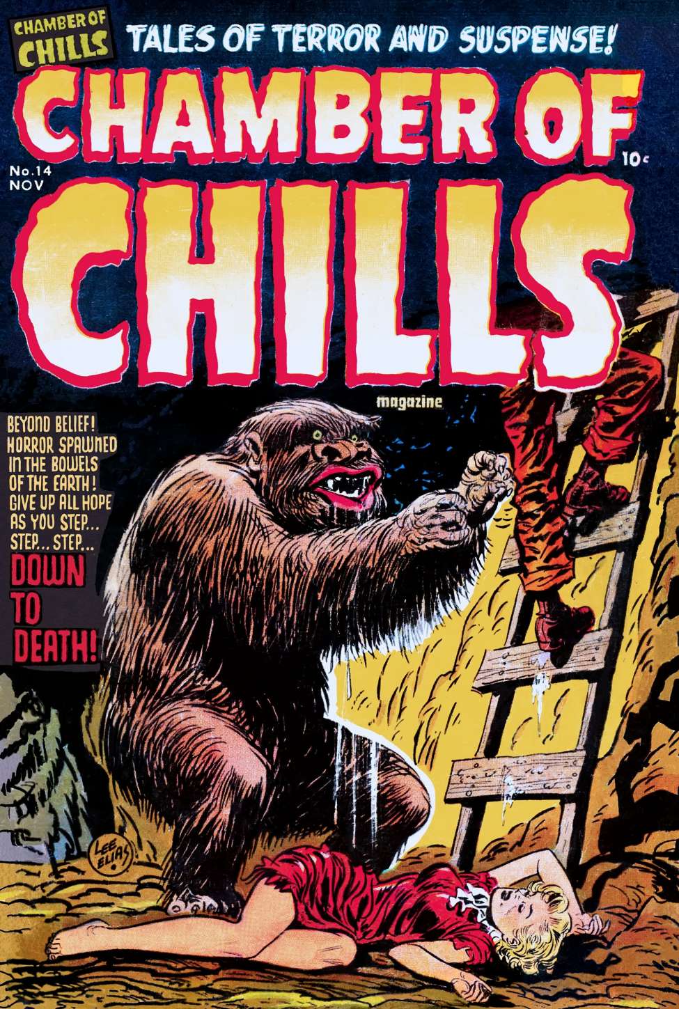 Comic Book Cover For Chamber of Chills 14 (alt) - Version 1