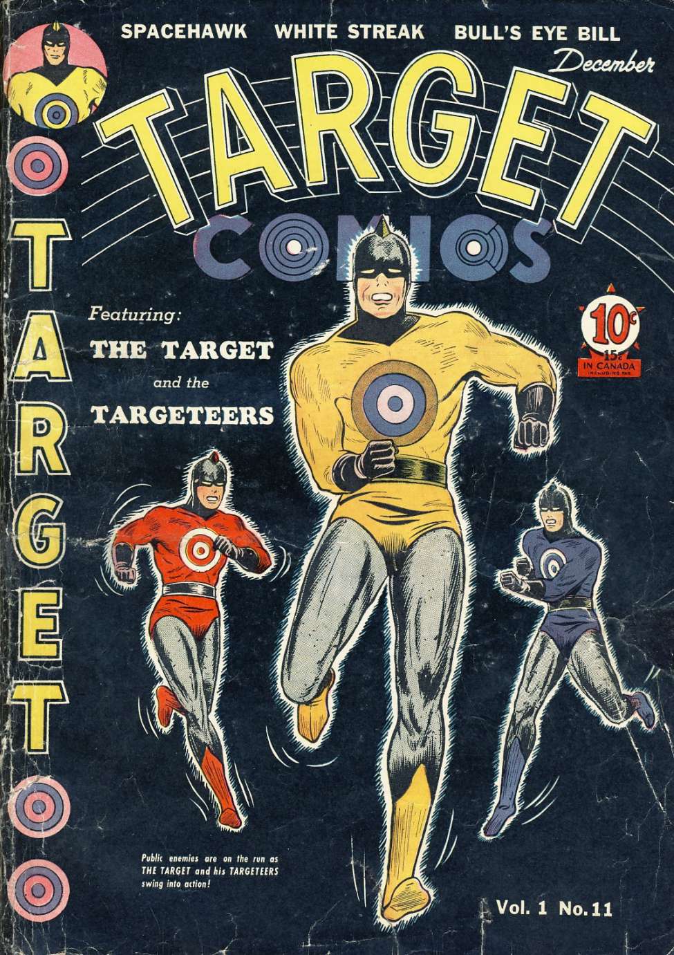 Book Cover For Target Comics v1 11