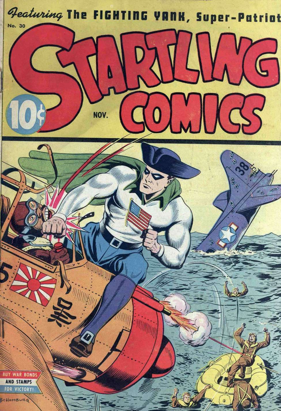 Comic Book Cover For Startling Comics 30