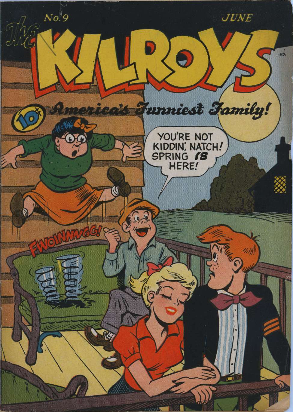 Comic Book Cover For The Kilroys 9