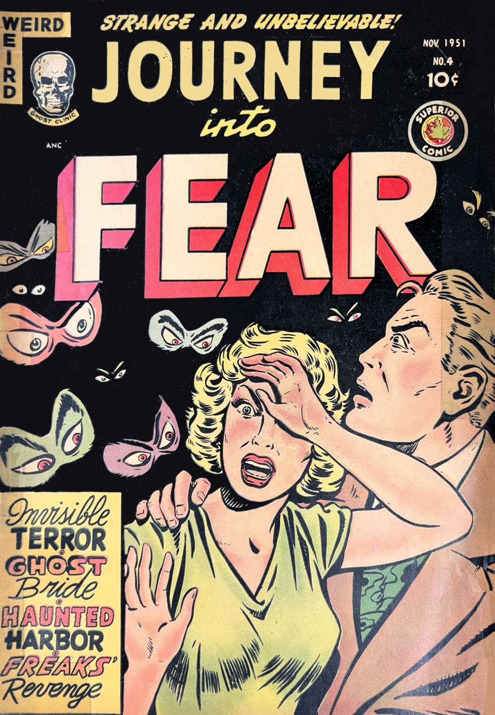 Book Cover For Journey into Fear 4 - Version 2