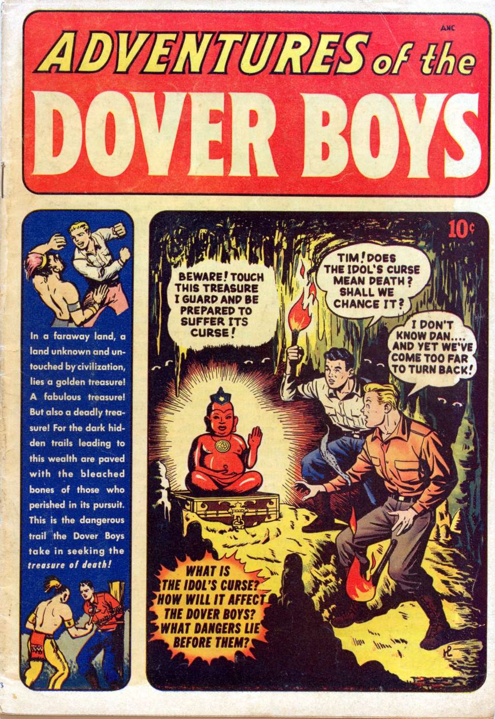 Comic Book Cover For Adventures of the Dover Boys (alt) - Version 2