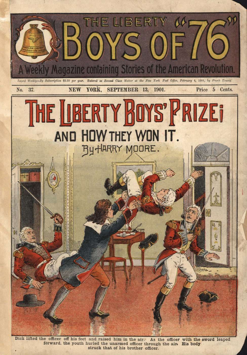 Book Cover For The Liberty Boys of 76 37 - The Liberty Boys' Prize