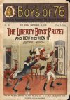 Cover For The Liberty Boys of 76 37 - The Liberty Boys' Prize