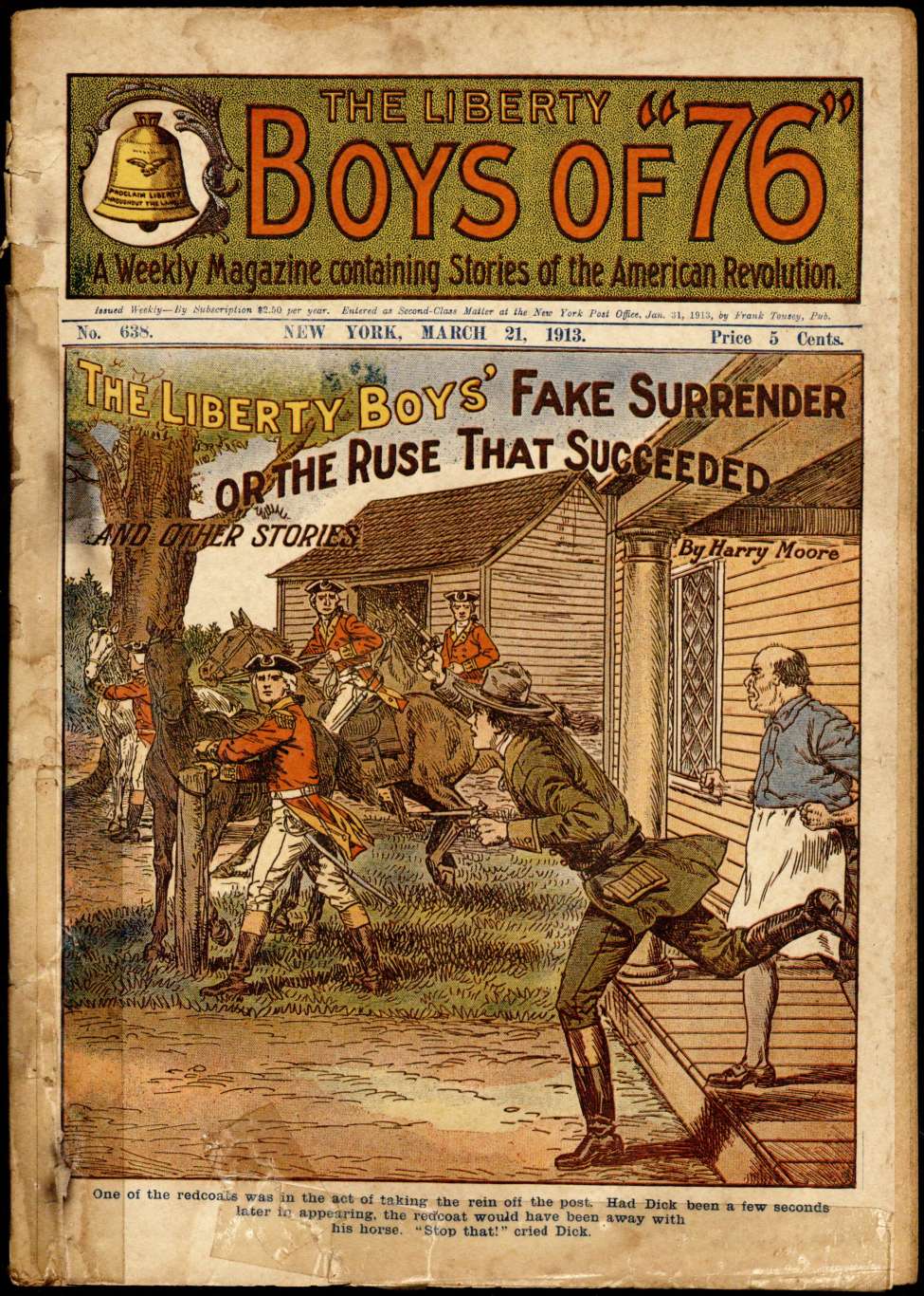 Book Cover For The Liberty Boys of 76 638 - The Liberty Boys' Fake Surrender