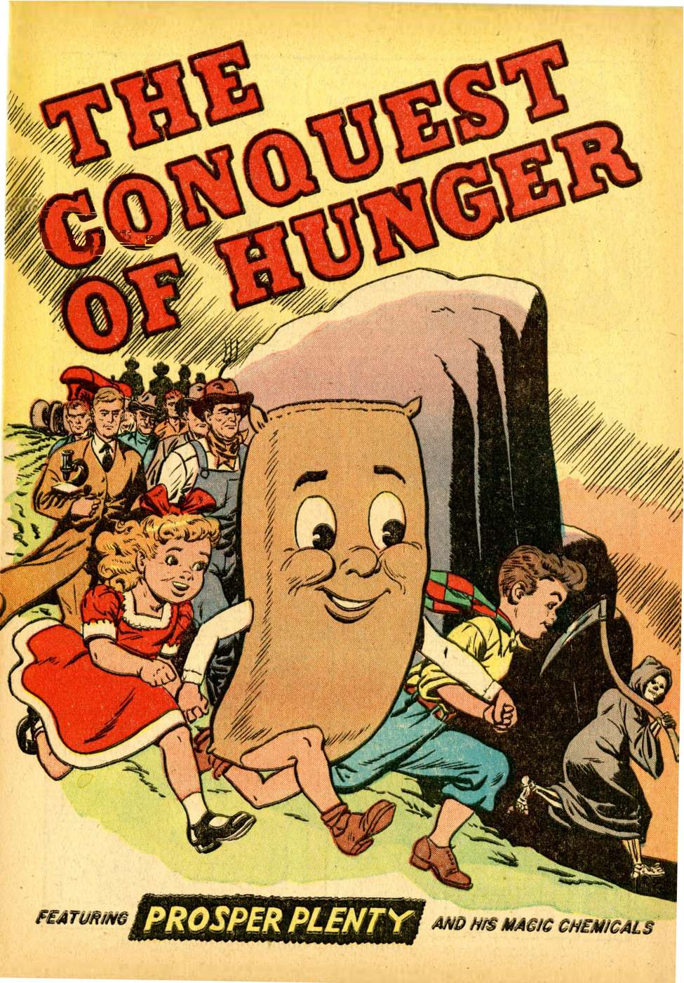 Book Cover For Conquest of Hunger - National Fertilizer Association