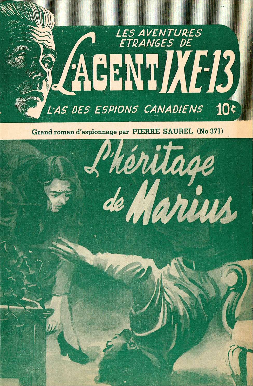 Book Cover For L'Agent IXE-13 v2 371 - L'Héritage de Marius