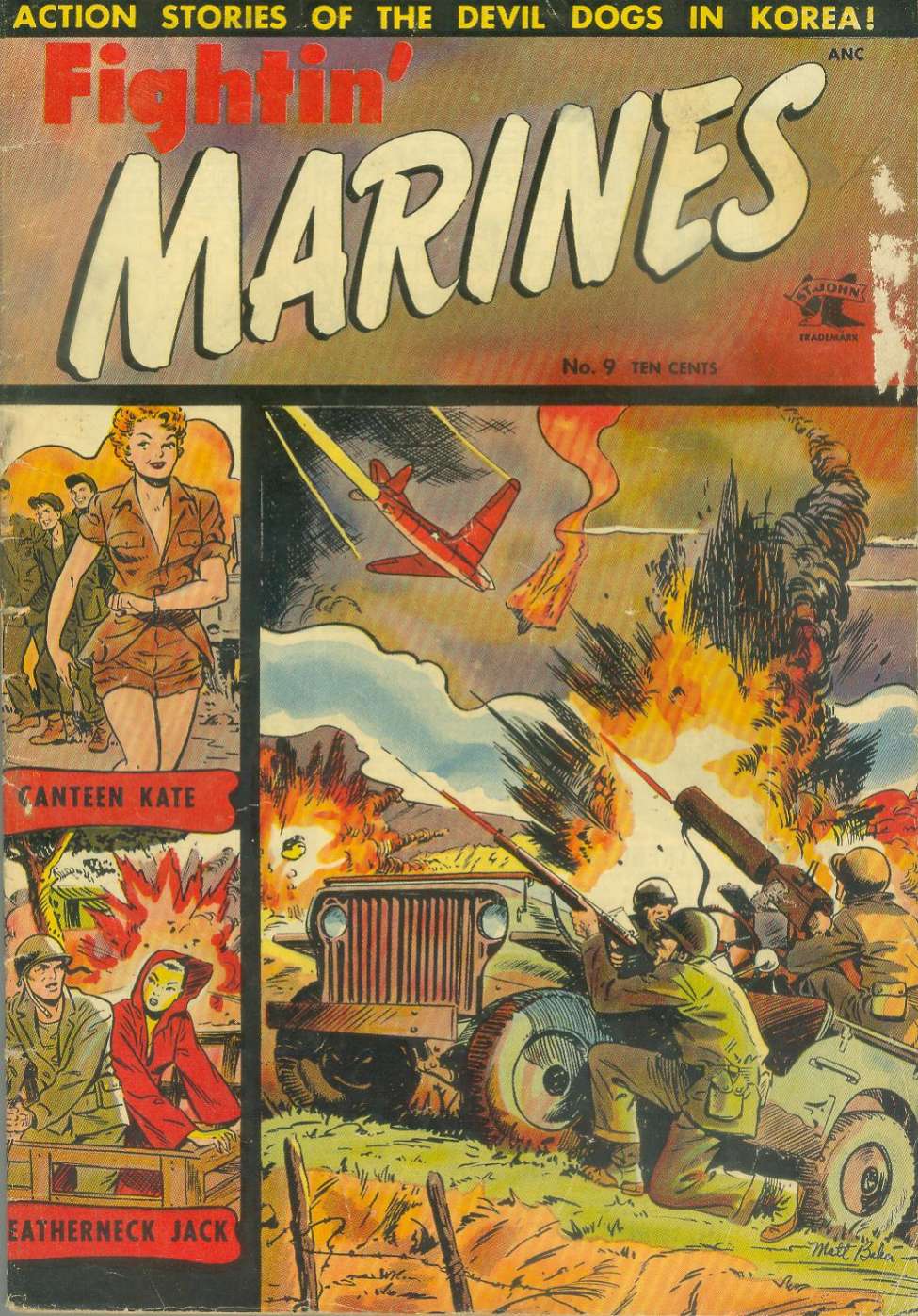 Book Cover For Fightin' Marines 9