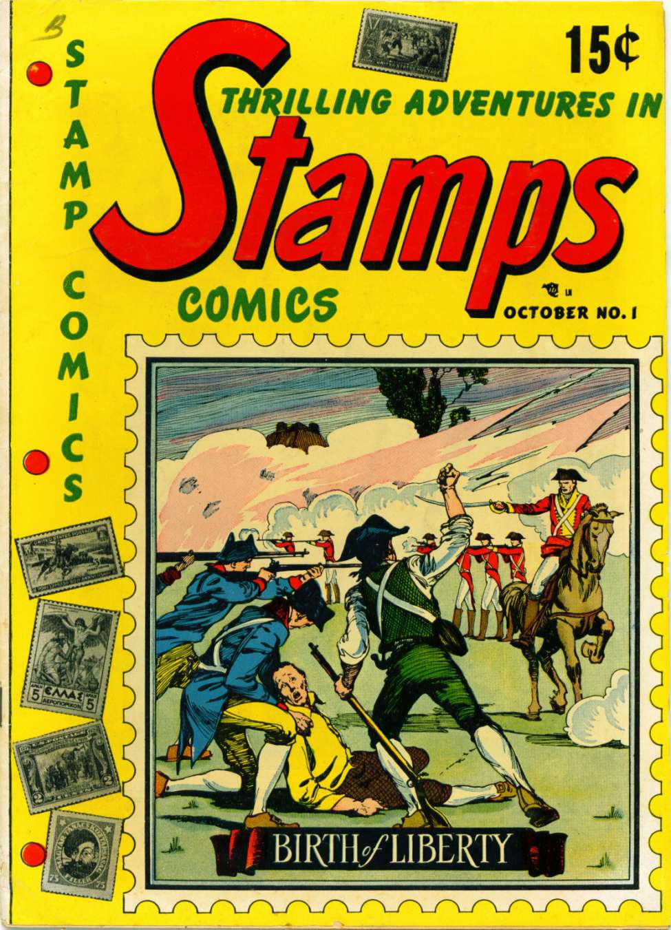 Book Cover For Stamps Comics 1 - Version 1