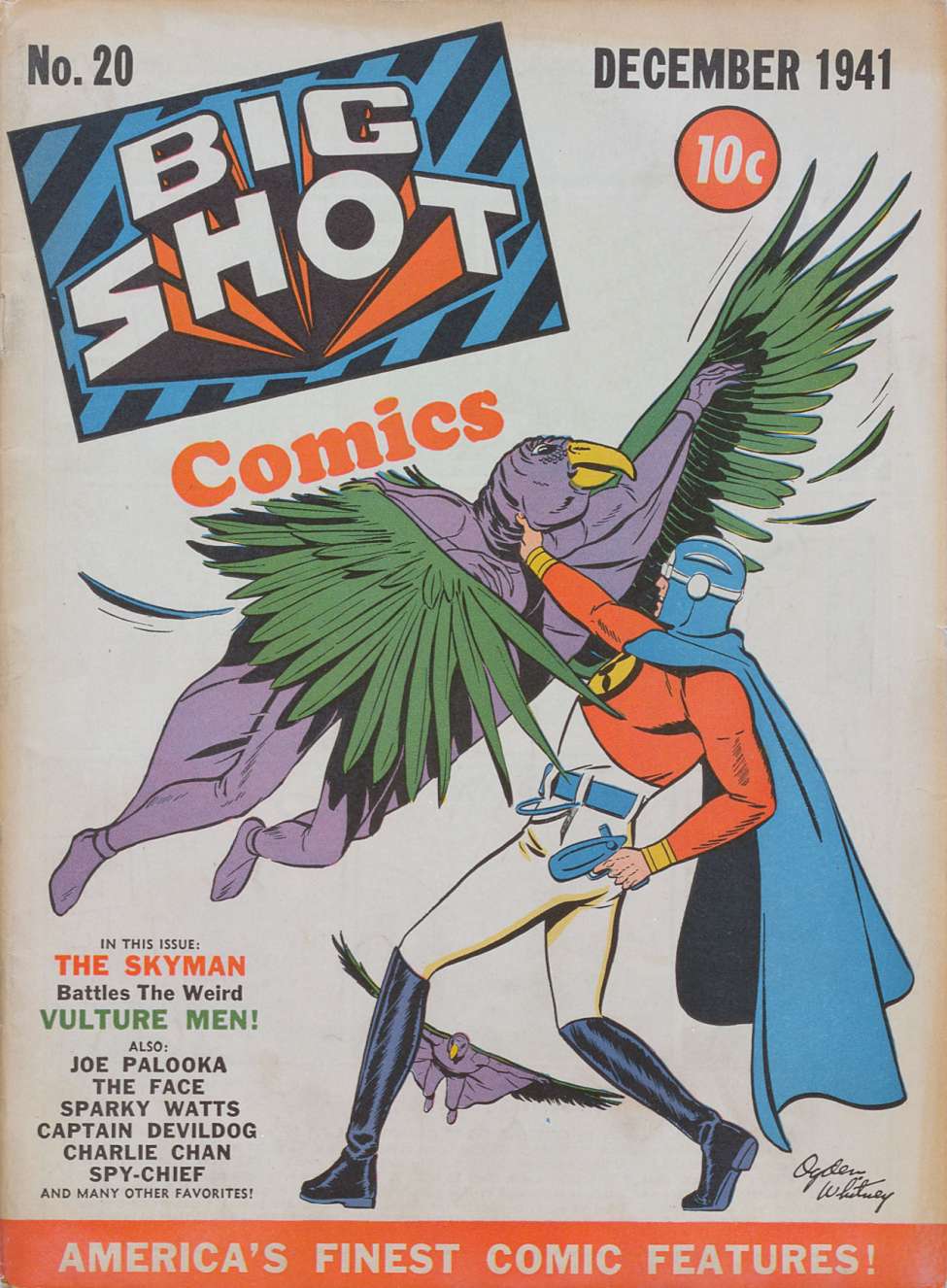 Comic Book Cover For Big Shot 20