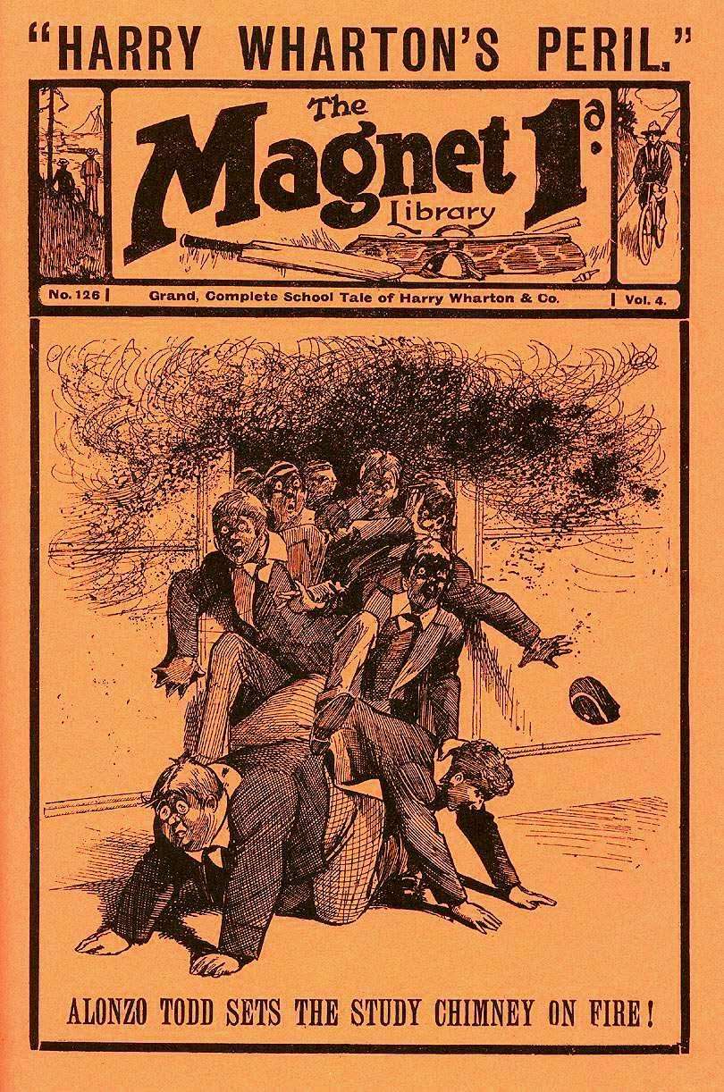 Book Cover For The Magnet 126 - Harry Wharton's Peril