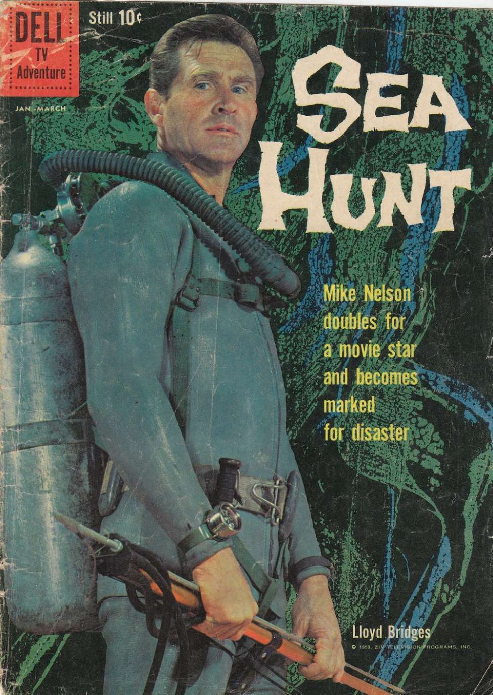 Comic Book Cover For Sea Hunt 4