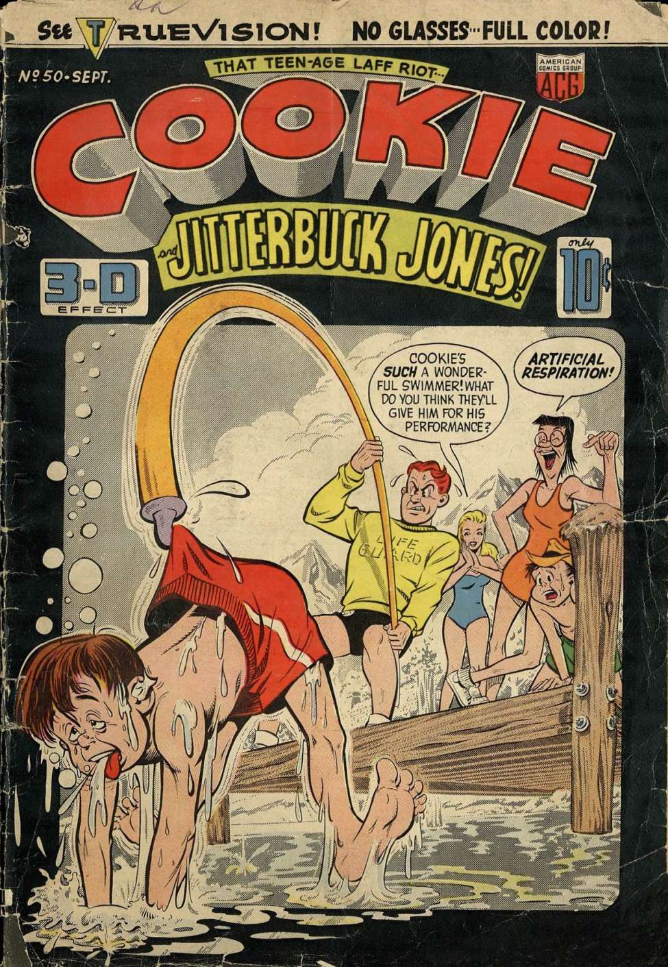 Comic Book Cover For Cookie 50
