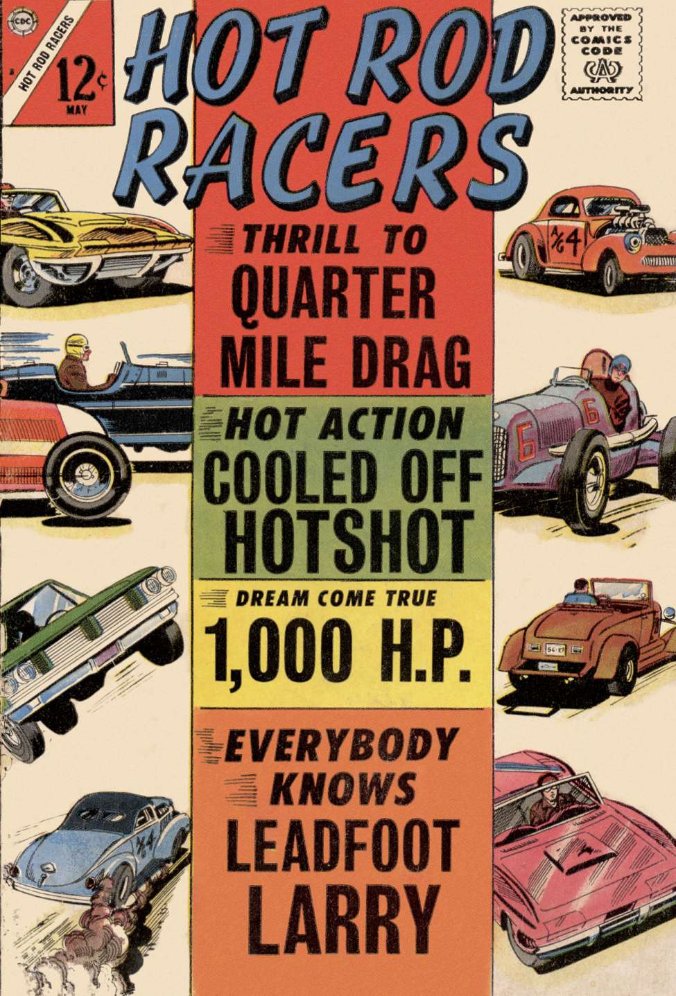 Comic Book Cover For Hot Rod Racers 8