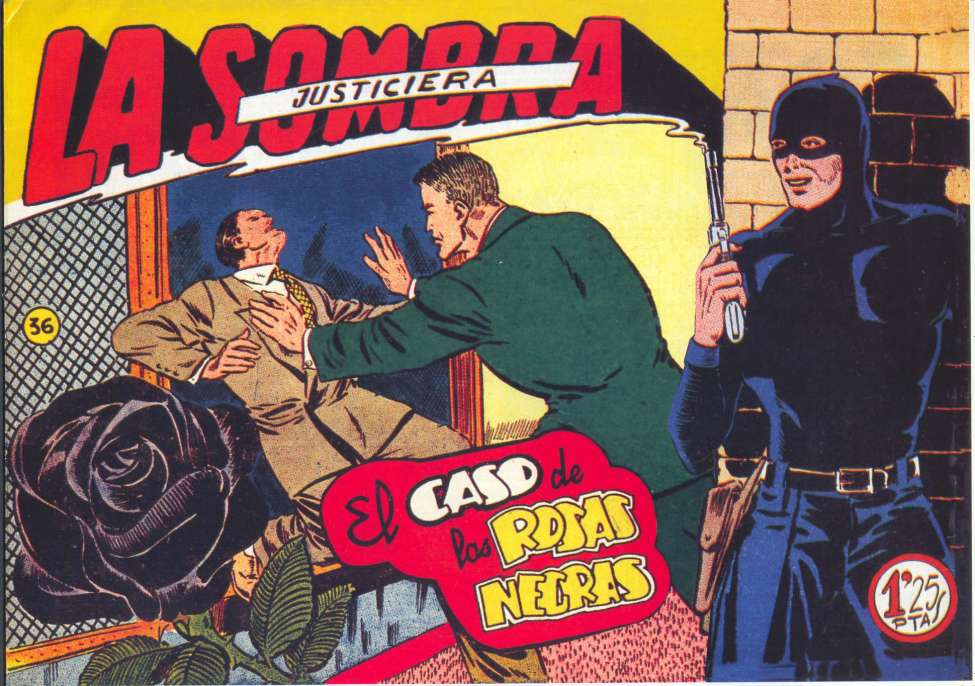 Book Cover For La Sombra Justiciera 36 - El Caso De Las Rosas Negras