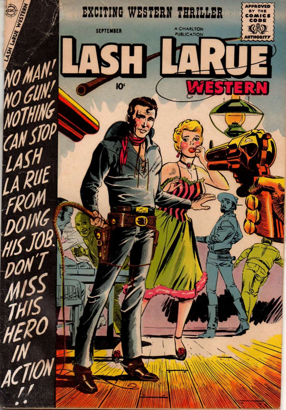 Comic Book Cover For Lash LaRue Western 69