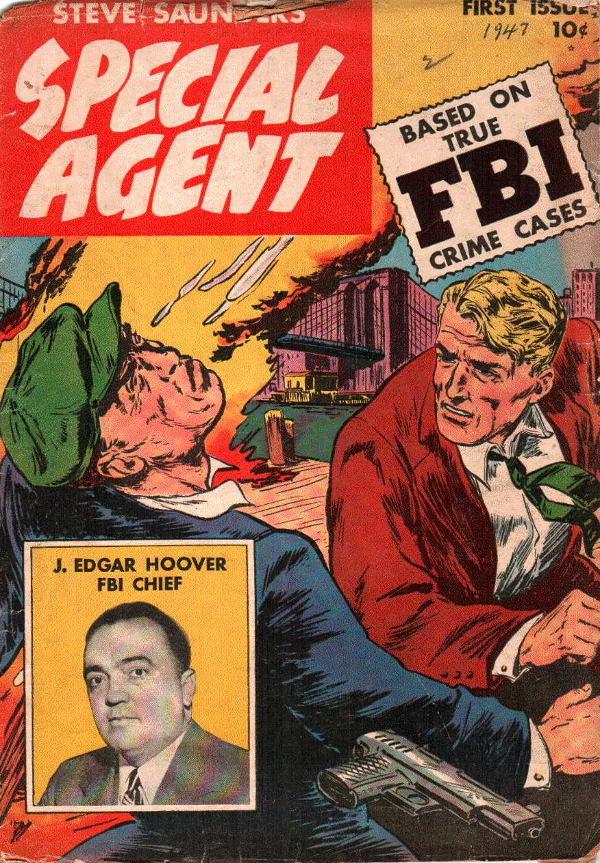 Comic Book Cover For Special Agent 1 - Version 1