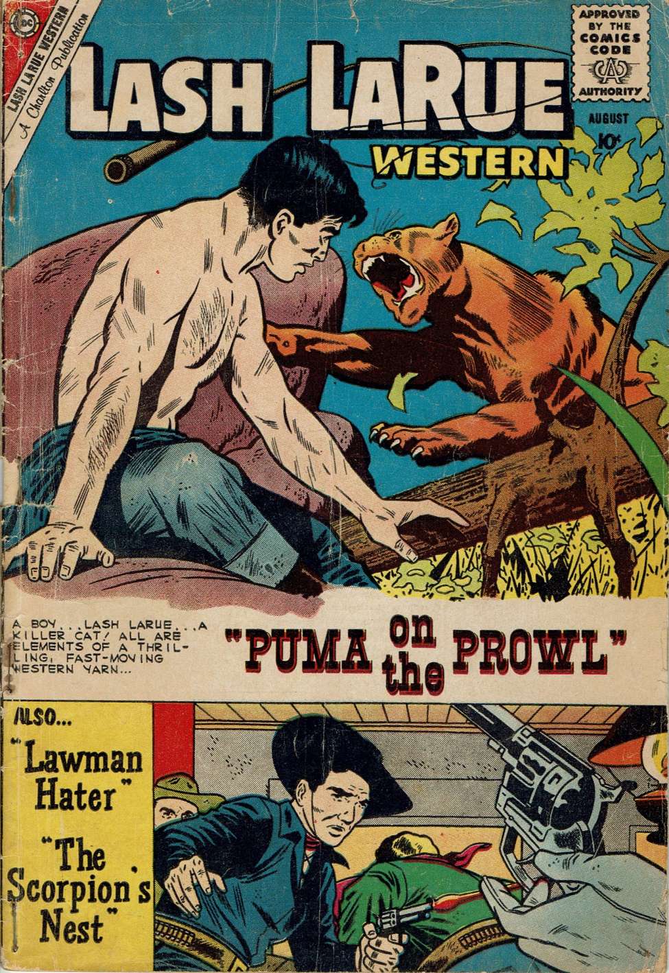 Comic Book Cover For Lash LaRue Western 79