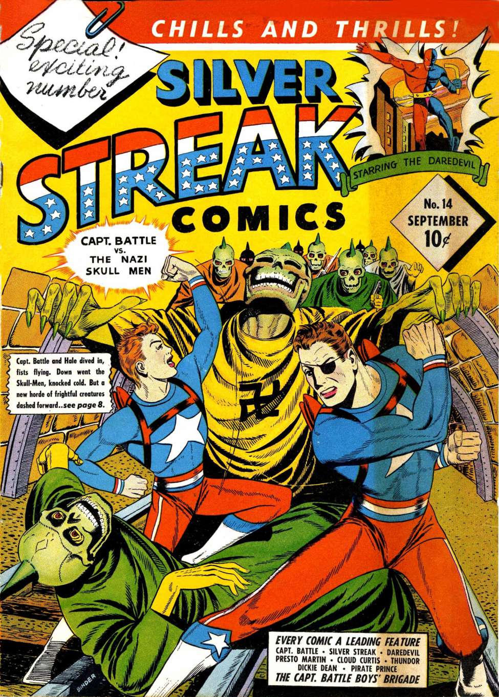 Book Cover For Silver Streak Comics 14 - Version 1