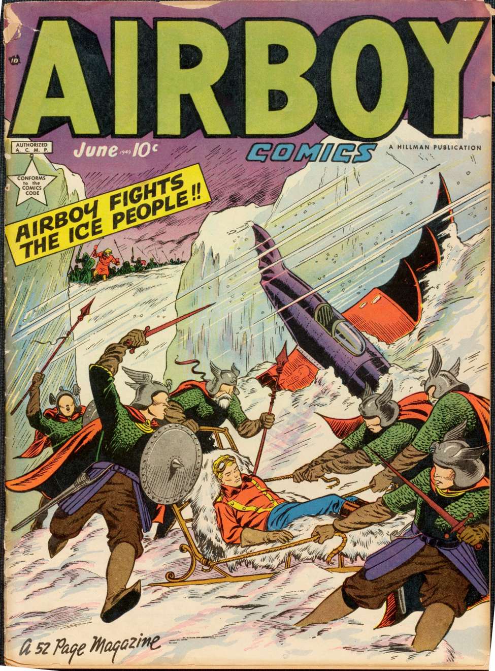 Comic Book Cover For Airboy Comics v6 5
