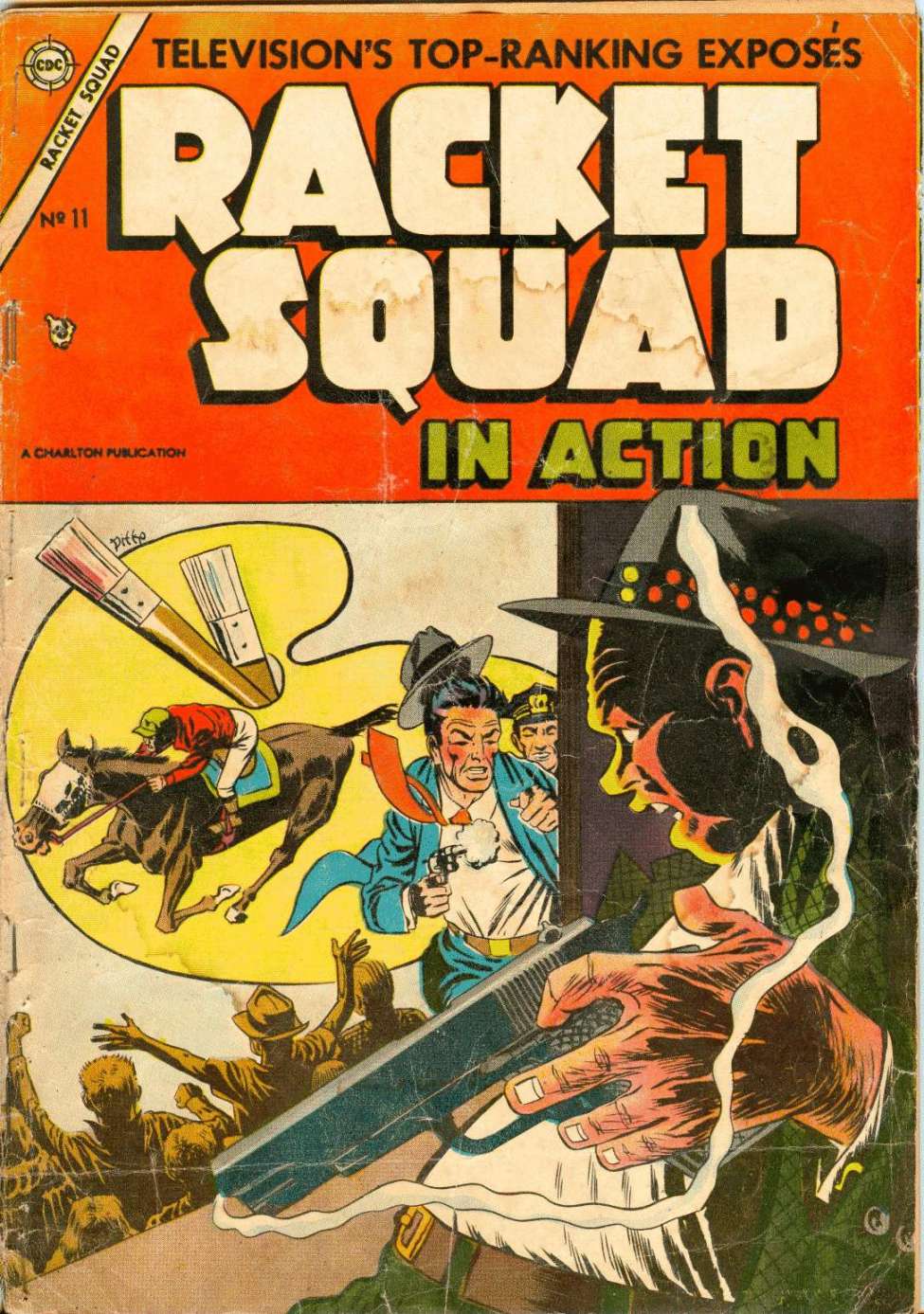 Comic Book Cover For Racket Squad in Action 11