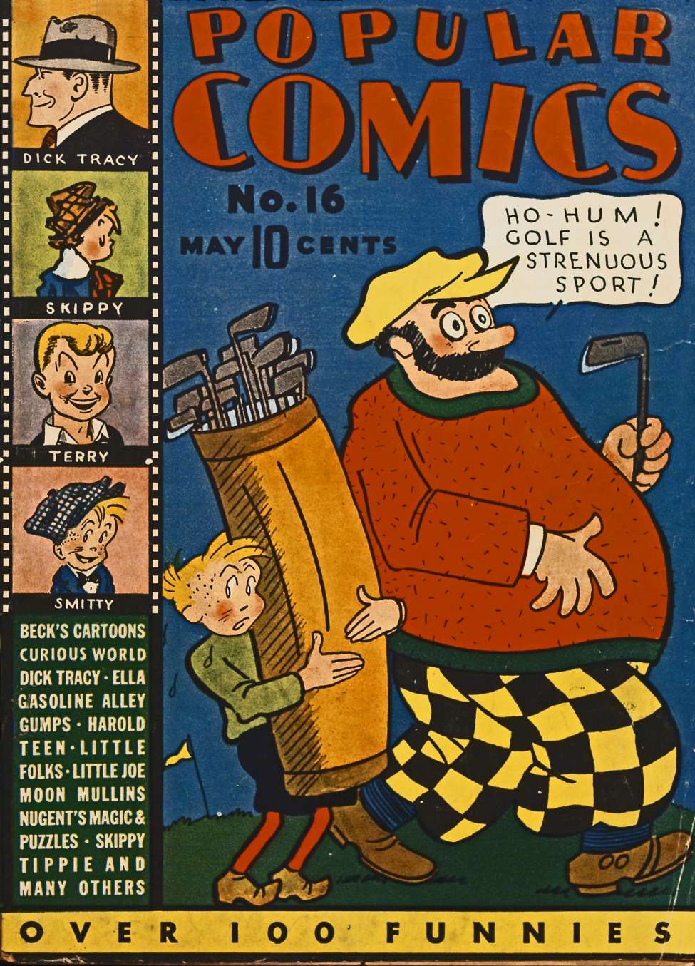 Book Cover For Popular Comics 16