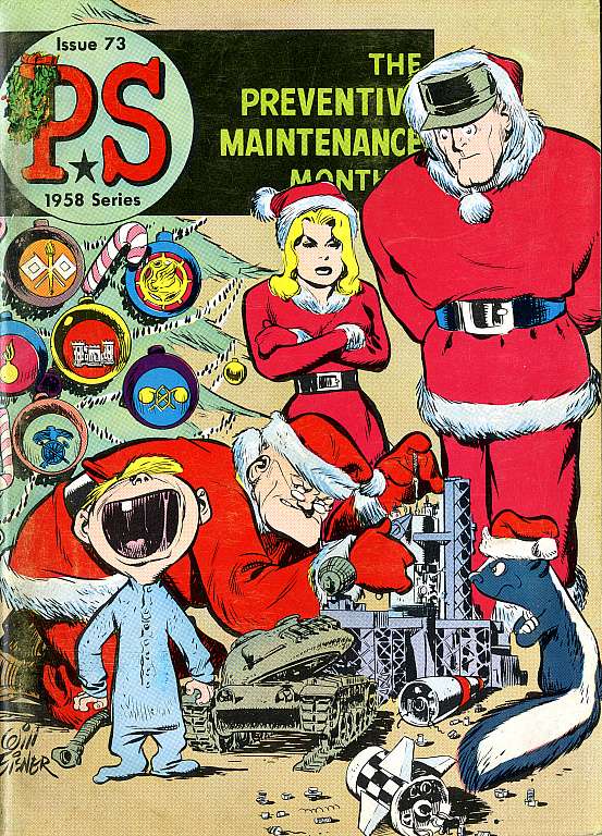 Comic Book Cover For PS Magazine 73