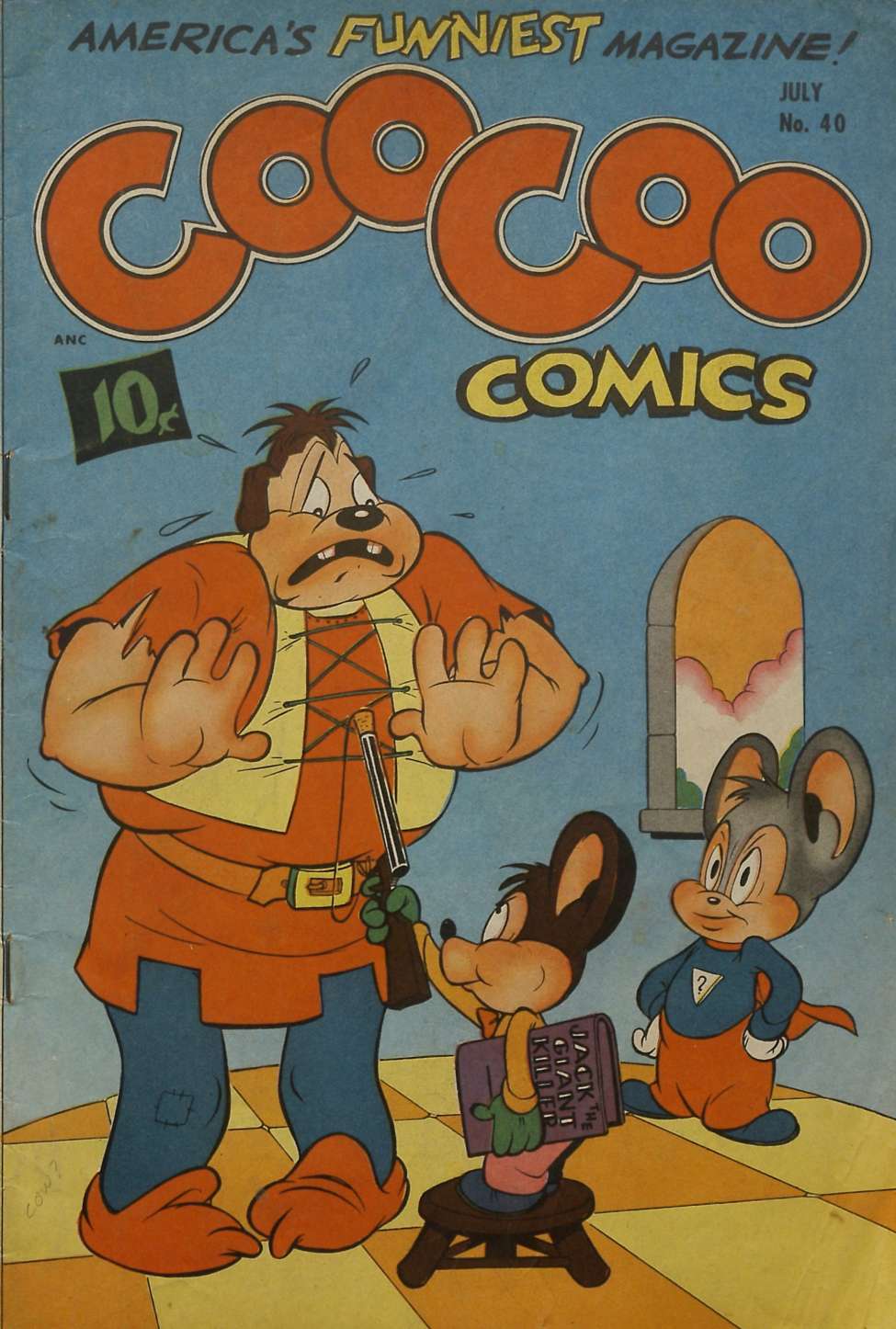 Comic Book Cover For Coo Coo Comics 40