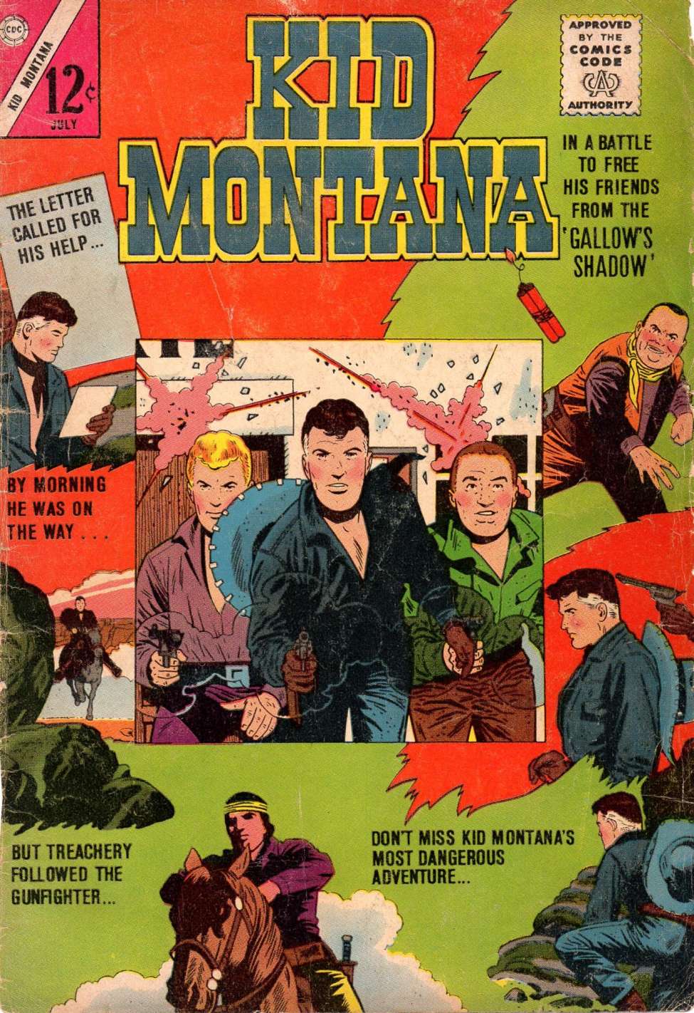 Comic Book Cover For Kid Montana 41