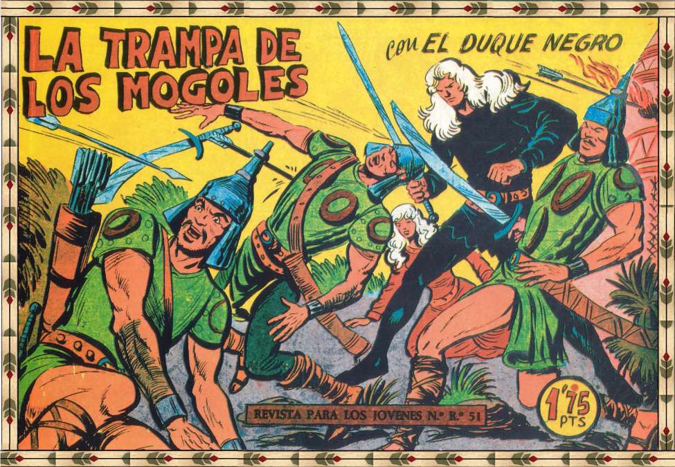 Book Cover For El Duque Negro 40 - La Trampa De Los Mogoles