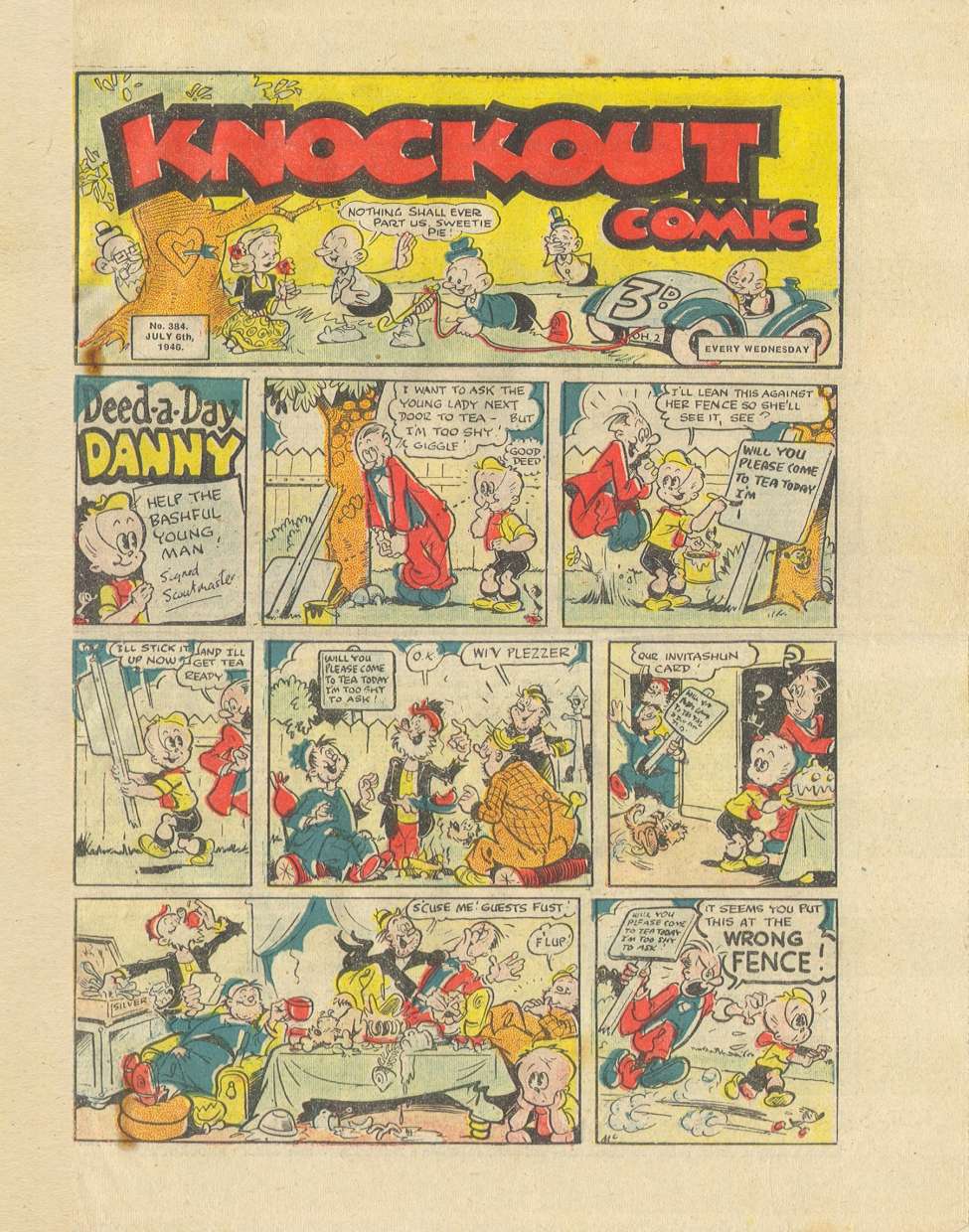 Comic Book Cover For Knockout 384