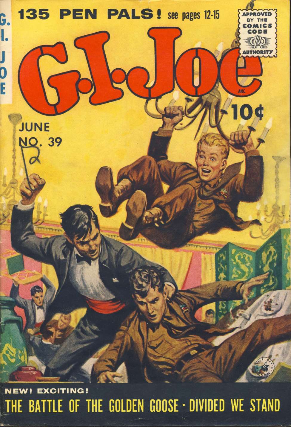 Comic Book Cover For G.I. Joe 39