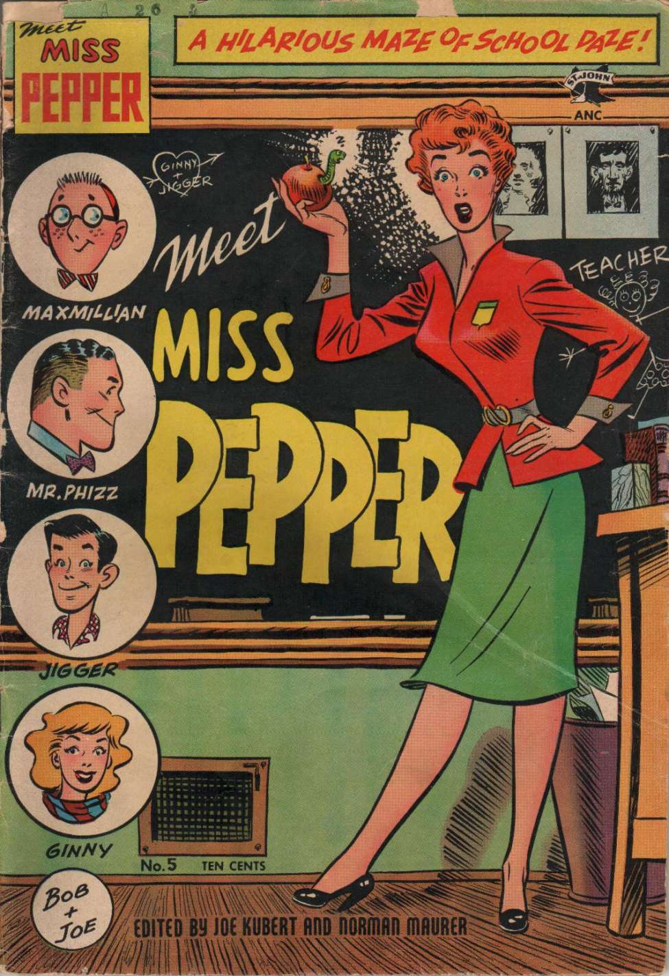 Book Cover For Meet Miss Pepper 5