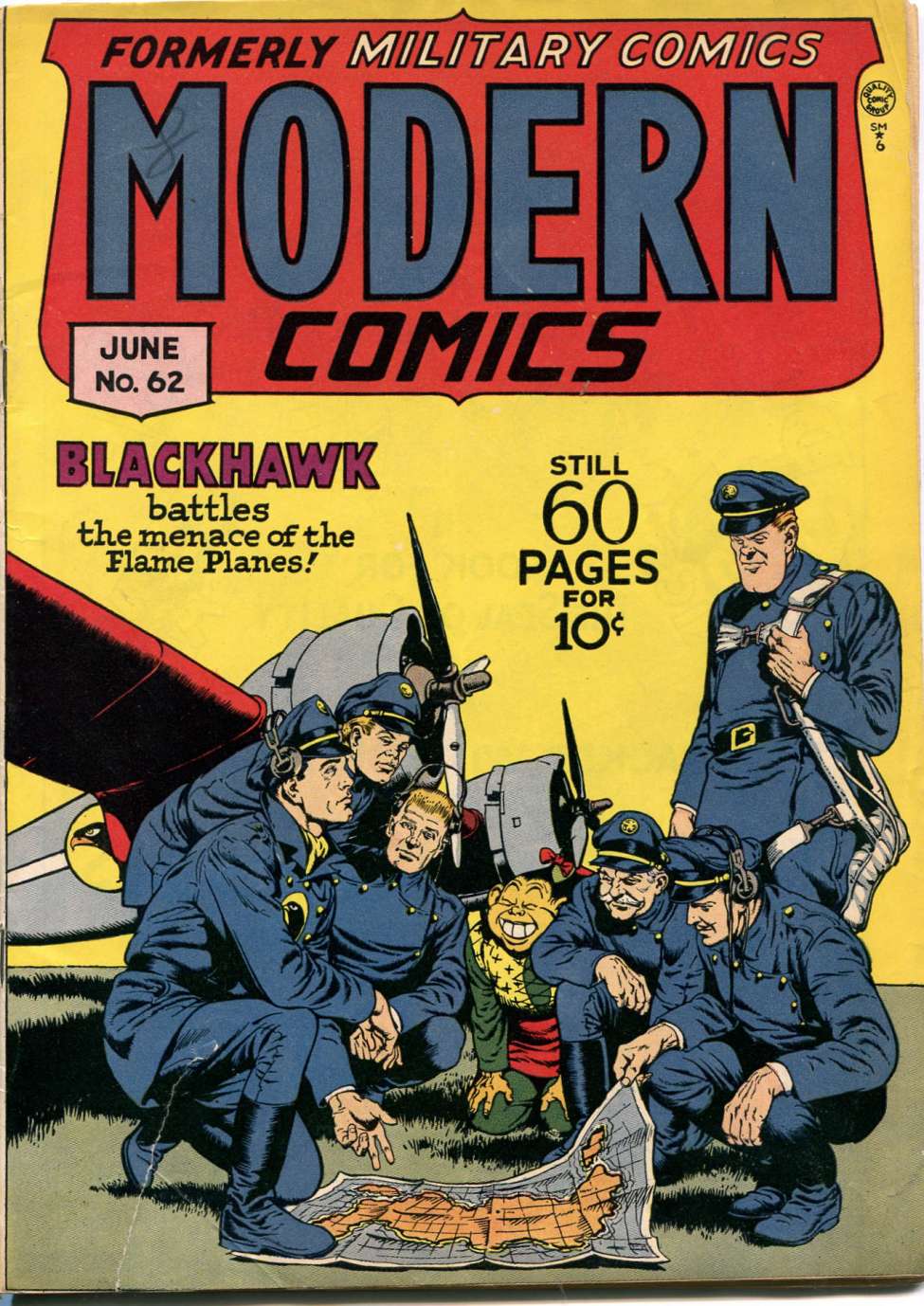 Comic Book Cover For Modern Comics 62 - Version 1