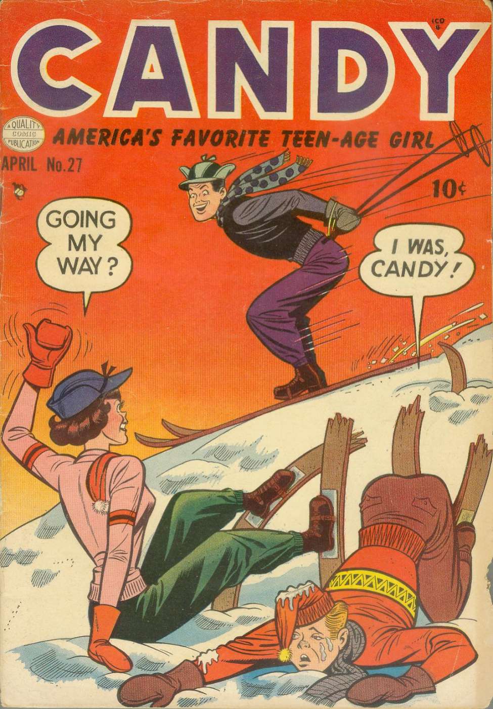Comic Book Cover For Candy 27