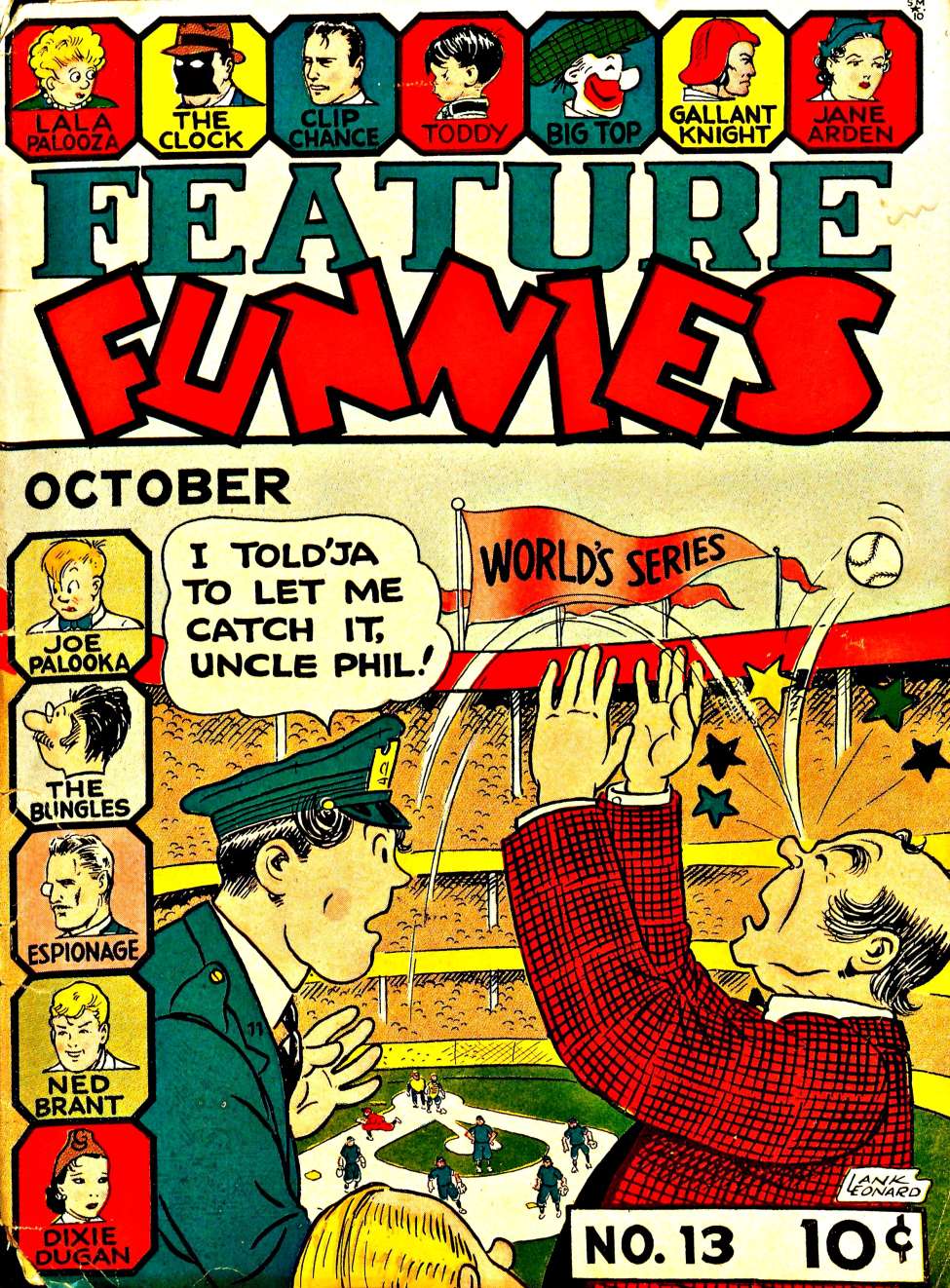 Book Cover For Feature Funnies 13 - Version 1